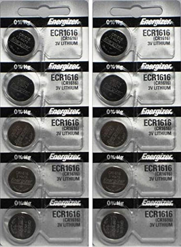 Energizer Cr1616 Baterías De Litio , Paquete De 10, 10