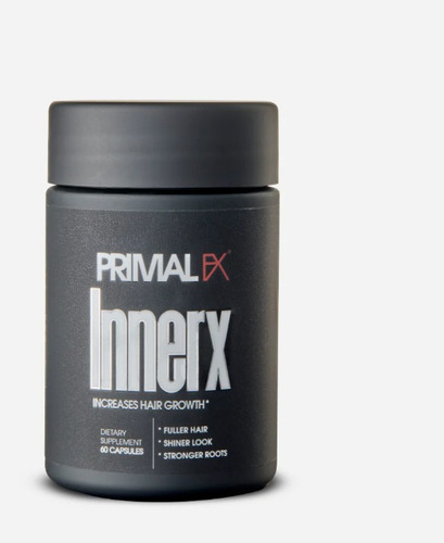 Primal Fx Innerx 60 Cápsulas Frasco Ludwig Johnson
