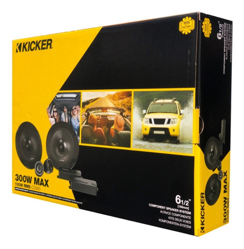 Set De Medios Kicker 6.5 Css65 Css654 300w Crossover Twetter