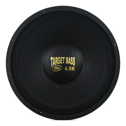 Kit 2 Woofer Eros Target Bass 4.5k 15 + Módulo Vulcan 5000