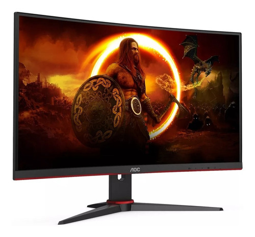 Monitor Gamer Curvo Aoc 27 Panel Va / 165 Hz / Tiempo De Res