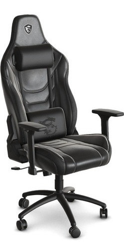 Silla Gamer Profesional Msi Chair Mag Ch130x Reclinable Negr