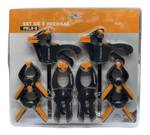 Set Prensas Lüsqtoff Juego De 8 Piezas Ajustable Manual