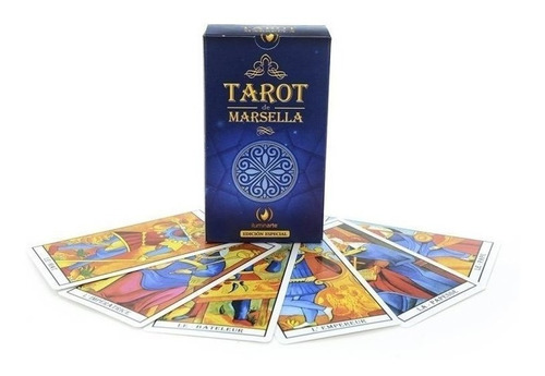 Cartas Mazo Tarot Marsella + Guía Básica - Arcana Caeli