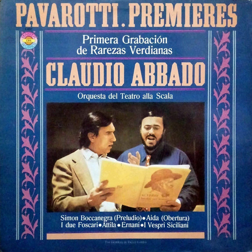 Giuseppe Verdi   -   Pavarotti  -   Claudio Abbado    ( Lp )