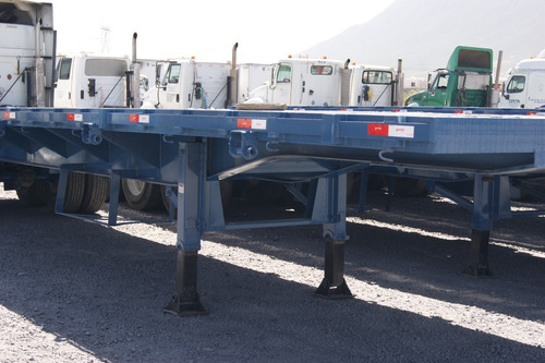 Remolque Plataforma Usada 2 Y 3 Ejes Marca Atro