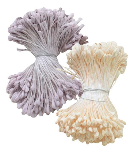 Pistilo De Estambres De Flores Artificiales Púrpura Beigeah
