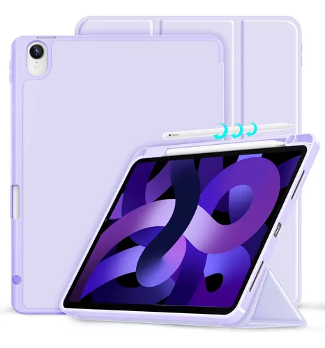 Funda iPad Air 5 Generación (10.9) Ranura Lápiz Carga Magnética -  Ipadizados Store