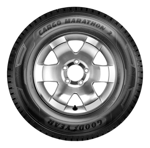 Kit 2 Pneus 185 R14 Carga 8 Lonas Kombi Vw Goodyear