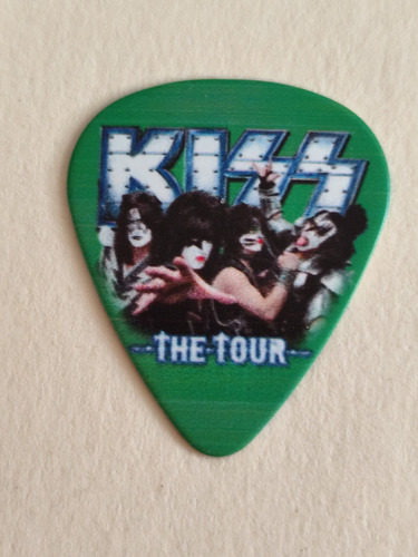 Palheta Kiss Paul Stanley Verde Mtr Verde Médio (Usado)