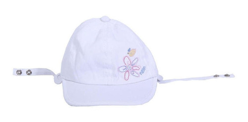 Gorro Beba Algodón Verano Niño Blanco