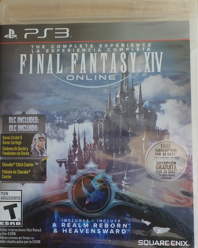 Final Fantasy Xiv  La Experiencia Completa Ps3 Nuevo Sellado
