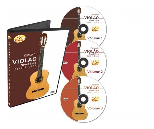 Curso Violao De Felipe Dias Em Formato Dvd