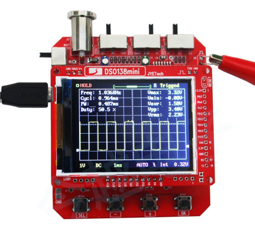 Mini Kit De Osciloscopio Digital Dso138 Para Aprender A Hace