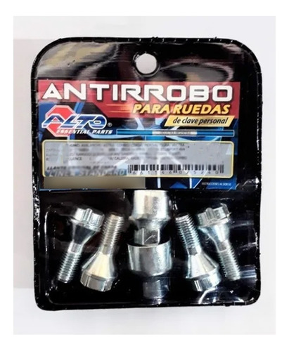 Imagen 2 de 4 de Bulones Tuercas Antirrobo Seguridad Llanta P/ Peugeot 405