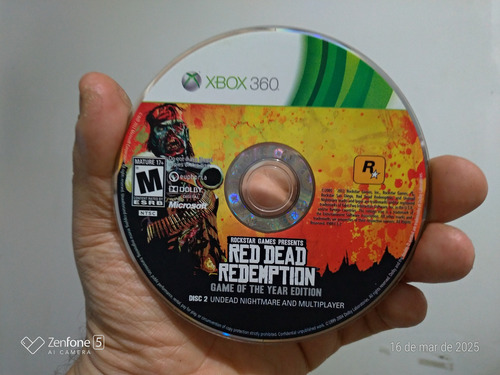 Jogos Xbox 360 Red Dead Redemption E Undead Nightmare Juntos (Usado)