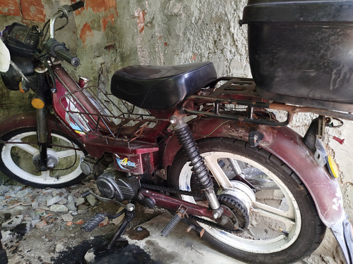 Moto 50cc Modelo Xy50q, Com Jante Paleta Sem Câmara De Ar
