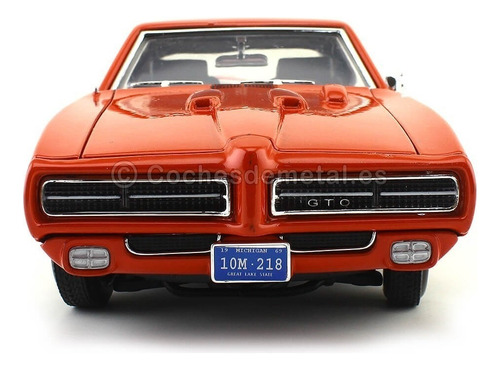 1969 Pontiac Gto Judge 1:18 Motormax A4183 Milouhobbies