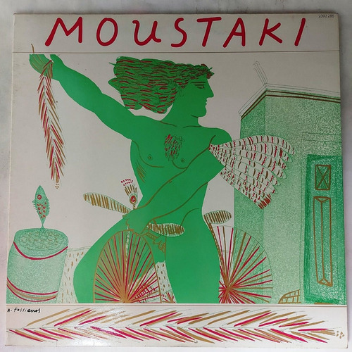 Georges Moustaki - Moustaki Importado Francia  Lp