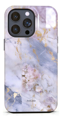 Artscase - Estuche Protector iPhone 15 Pro Max Beautiful Sea Color Lavanda iPhone 13 Pro