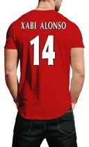 Comprar Remeras Liverpool Retro Algodón 8 Gerrard 10 Owen 14 Xabi
