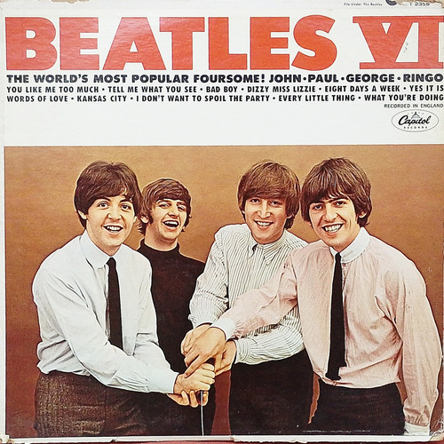 The Beatles - Beatles Vi - Vinilo Importado Usa Estándar (Usado)