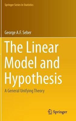 Libro The Linear Model And Hypothesis : A General Unifyin...