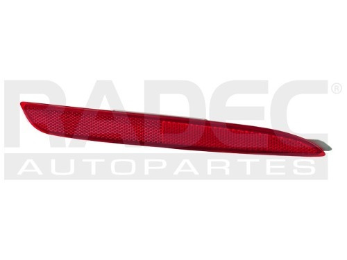 Cuarto Defensa Mazda 3 Trasero 10-11 Reflejante Rojo Depo 