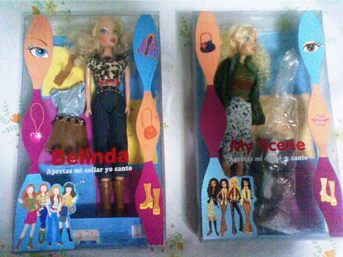 Muñeca My Scene /belinda Tipo Barbie Con Accesorios