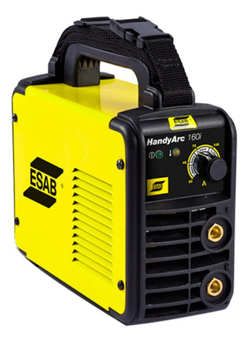Imagen 2 de 3 de Soldadora inverter ESAB HandyArc 160I amarilla y negra 50Hz/60Hz 220V