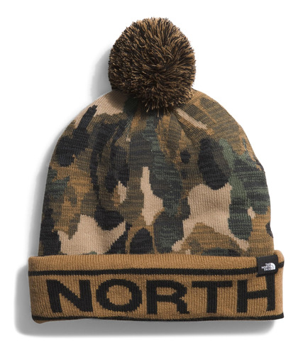 The North Face Gorro Esquí Tuke Con Pompón Niños, Estampado