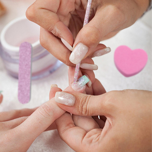 U, Bloque Uñas S Uñas Para Uñas Acrílicas Crystal Dot