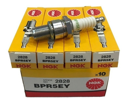 Juego De Bujias Ngk Fiat 128 Todos Los Modelos Bpr5ey