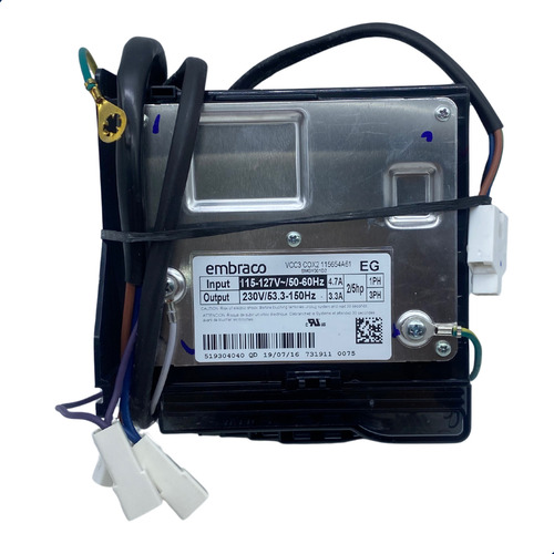 Modulo Inversor Embraco Vcc3 Cox2 115654a61 519304040 Original