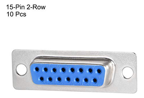 Conector Db15 Hembra 15 Pines Para Cnc Y Equipos Mecnicos -