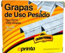 Comprar 8 Cajas De Grapas De Uso Pesado Tipo 23\u002F15 Printa (8 Cajas)