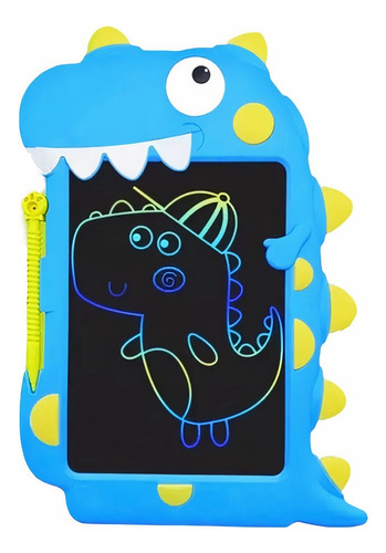 Lousa Mágica Lcd Digital Infantil Tablet Para Criança Cor Azul