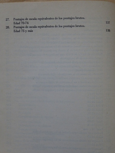 David Wechsler.test De Inteligencia Para Adultos(wais)manual