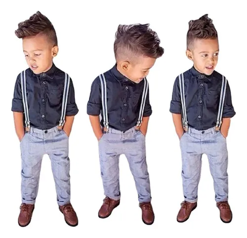 Pantalones con tirantes para niños hotsell