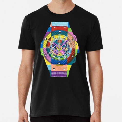 Remera Hublot Big Bang Arco Iris Algodon Premium