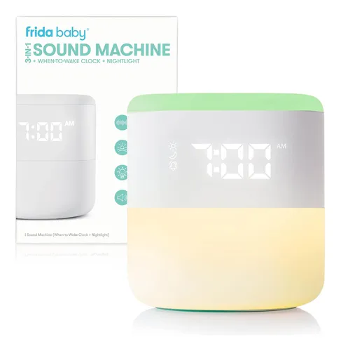 M quina De Sonido 3 En 1 Reloj Cu ndo Despertar Luz Noctur Meses