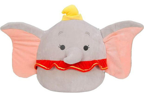 Pelúcia Squishmallows 12cm Disney Dumbo - Sunny