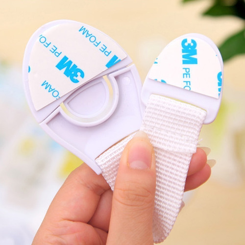 10 Trava De Gaveta Armário Porta Segurança Proteção Bebe Kit