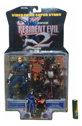 Resident Evil 2 - Leon S. Kennedy And Licker - Toy Biz