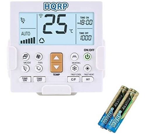 Hqrp Universal A / C Control Remoto Compatible Con LG Panas