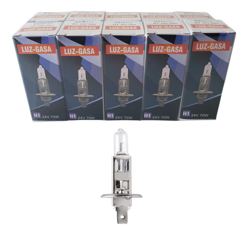 Ampolleta H1 24v 70w Pack 10 Unidades / Envío Gratis.