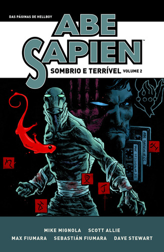 Abe Sapien Omnibus: Sombrio E Terrível Vol. 2, De Mike Mignola. Editora Mythos, Capa Mole Em Português, 2023