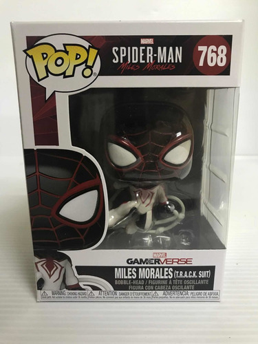 Miles Morales Track Suit 768 Spider-man Gameverse Funko Pop