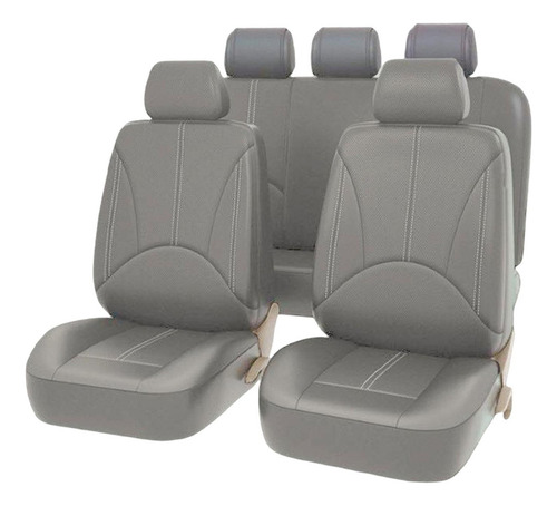 Y Fundas Impermeables Para Asientos De Coche Gris 9 Piezas