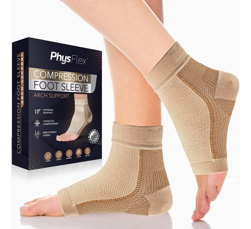 Physflex Calcetines De Compresin Para Fascitis Plantar, Aliv